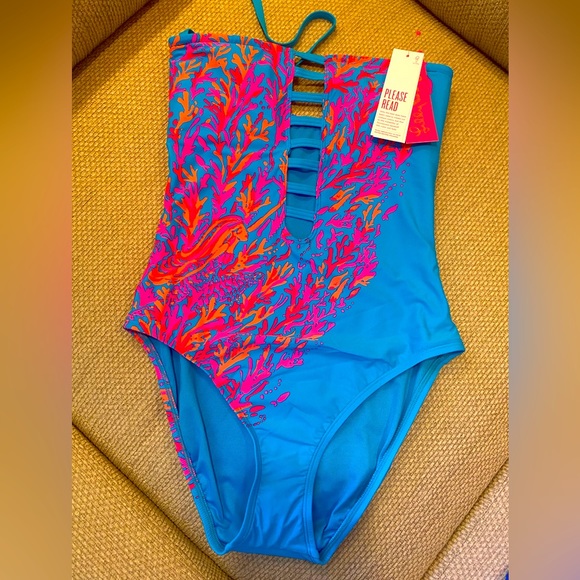 NWT lili Pulitzer swimsuit - Picture 1 of 1